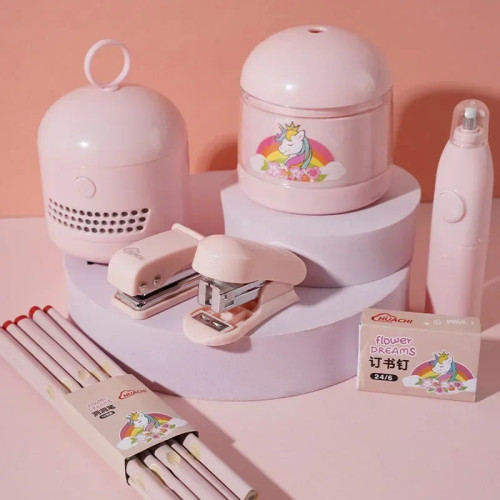 Cleaner Erasers Pencil School Electronic Set Mechanical for Stationery Art Sharpener Children
