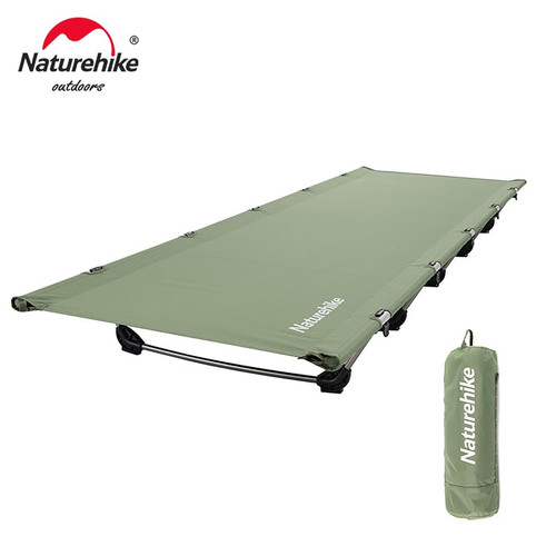 Naturehike Camping Cot Portable Folding Bed Ultralight Camping Bed Tent Bed Outdoor Camp Cot Tourist Bed Single Bed 