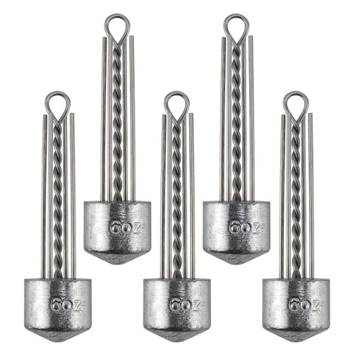 Dr.Fish 5 Pack Spider Surf Fishing Weight Sputnik Sinker 1oz-8oz Saltwater Surf Fishing Sinker