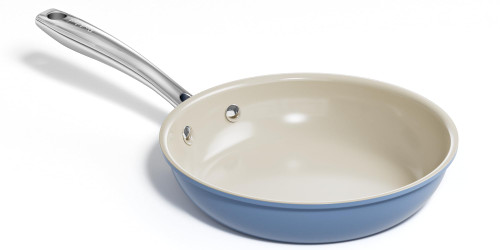 Redchef Ceramic Non Stick Egg Pans, Nonstick Frying Pan Skillet, 8 inch Cooking Pan Non Toxic with Stay Cool Handle for Induction, PTFE & PFAS & PFOA Free, Dishwasher/Oven Safe (Blue)