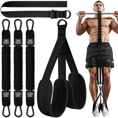 HPYGN Pull Up Assistance Bands, Heavy-Duty Assisted Pull Up Resistance Band, Adjustable Elastic Band for Strength Training, Pull Up Straps, Exercise Band for Chin-up Workout and Body Stretching