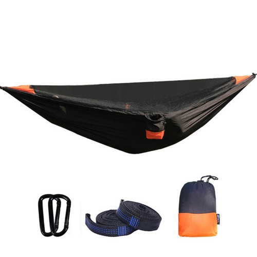 Ultralight Outdoor Hammock With Anti Mosquito Net Detachable Hiking Travel Camping 1-2 Person Tent 