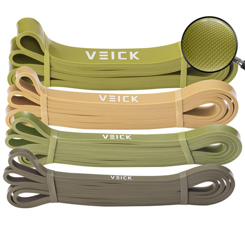 VEICK Resistance Bands for Working Out - Exercise & Pull Up Assistance Bands Set - Power Weight Gym Fitness Equipment