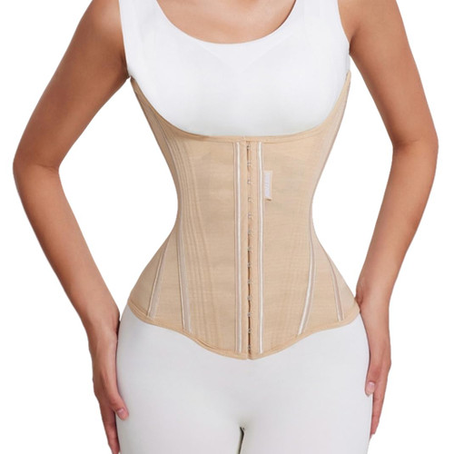 MISTHIN Waist Cincher Trimmer Belt Girdle Workout Shapewear Tummy Control Shaper Waist Trainer for Women (Nude, X-Small)