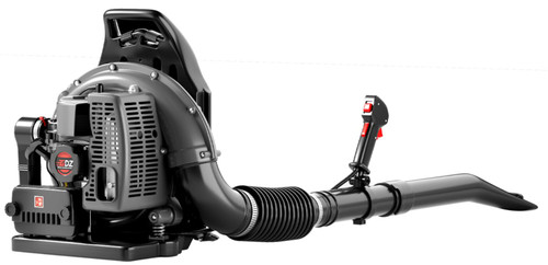 TDH Gas Backpack Leaf Blower, 2-Stroke Handheld Snow Blower with 665 CFM & 205 MPH High Power for Commercial Lawn Care, Yard Debris & Snow Removal,Black