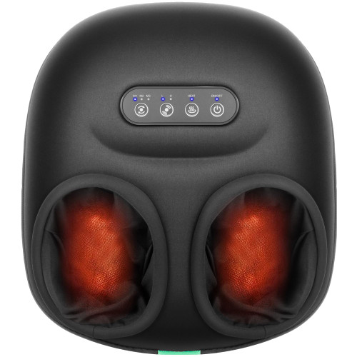 Medcursor Foot Massager Machine with Heat, Rolling, Deep Kneading, Shiatsu Foot Massager for Delivers Pain Relief, Tired, Plantar Fasciitis, Gift for Women Mom Men Fits Up to 13"