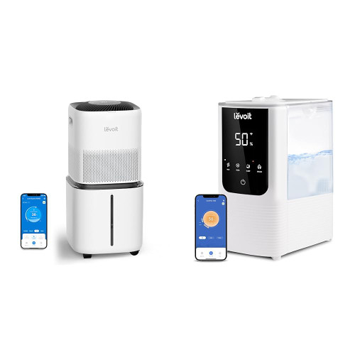 LEVOIT Superior 6000S Smart Evaporative Humidifiers for Home Whole House up to 3000ft² & Humidifiers for Bedroom Home