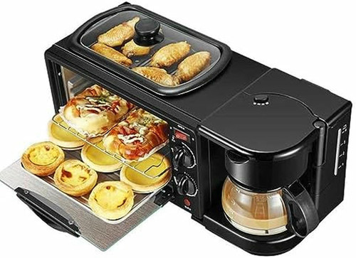Breakfast Station 3-in-1, Versatile Breakfast Maker Coffee Maker