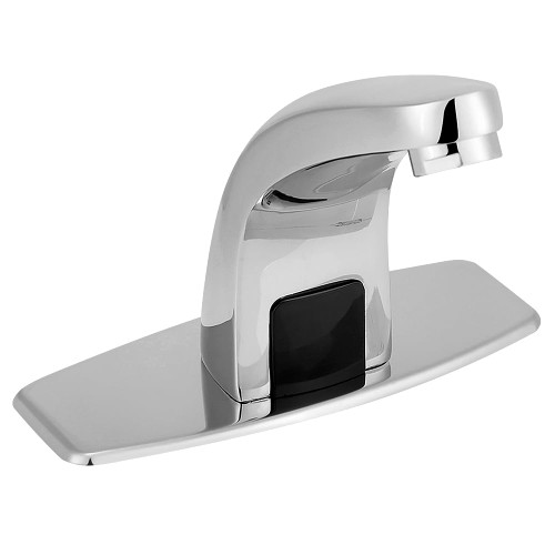 Faucet, Motion Activated Hands-Free Basin Tap With Mixer Valve Control Box, Deck Plate