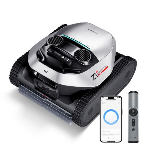 DREAME Z1 Pro Cordless Robotic Pool Cleaner, LiFi Remote Control, 8000 GPH Suction, Water