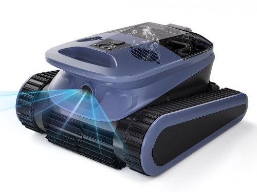 Pool Cleaner with 3 Modes, Powerful Suction, Self-Parking, Wall&Waterline Cleaning Pool Robot, Clean Up to 2150 Sq.Ft