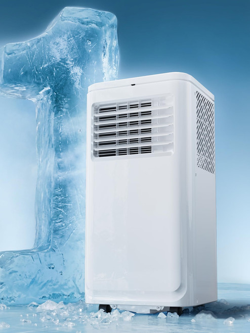 10000 BTU Portable AC Unit with Dehumidifier, Sleep Mode, 24H Timer, Cools Room up to 450 sq.ft