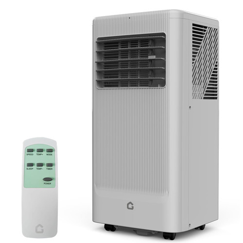8000 BTU Portable Air Conditioner 3-in-1 Cooling AC Portable Air Conditioner for Room with Sleep Mode