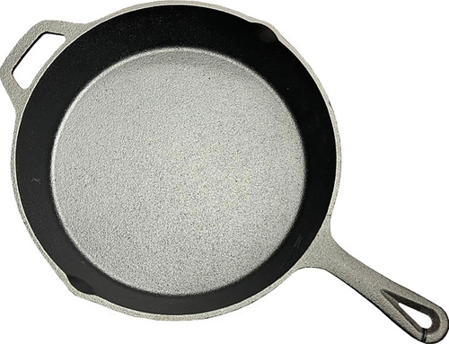 15" Seasoned Cast Iron Skillet