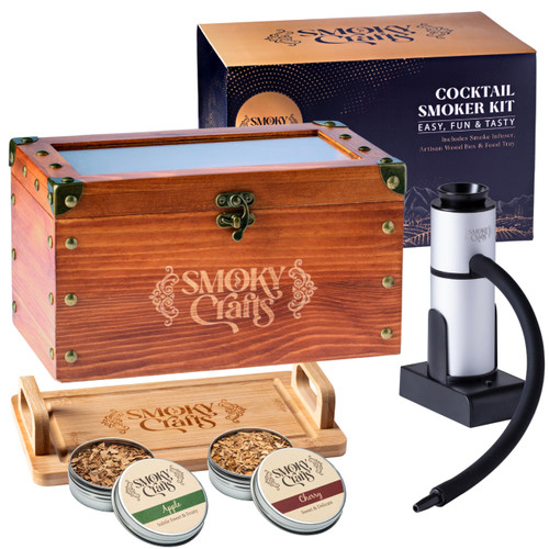 Smoker Kit - Whiskey Smoker Kit with Smoking Gun