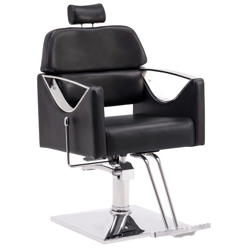 Barber Chair Heavy Duty Hair Spa Salon Styling Beauty Equipment 3126 (Black)
