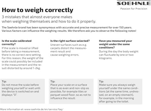 Bathroom Scale with XXL Stainless Steel Surface, Anti-Fingerprint, Auto On/Off, Large LCD Display