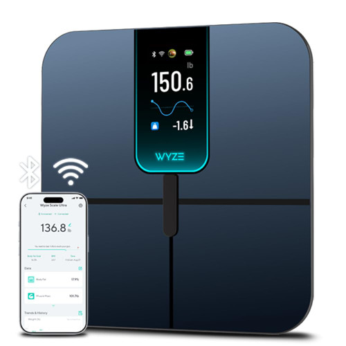 Bathroom Scale for Body Weight BMI Muscle Mass Composition, Wi-Fi & Bluetooth Body Fat