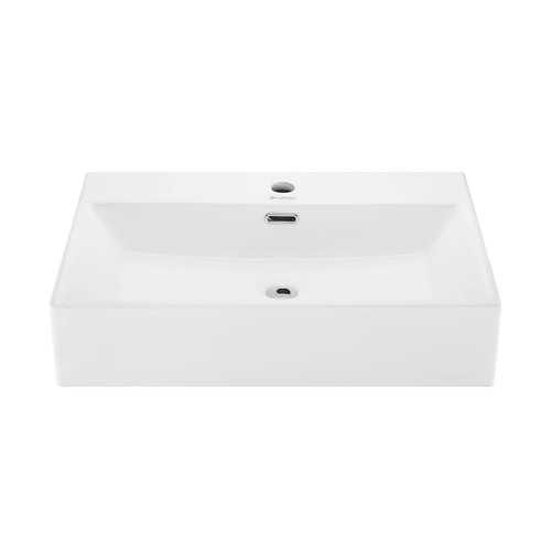 Rectangle Wall-Mount Bathroom Sink
