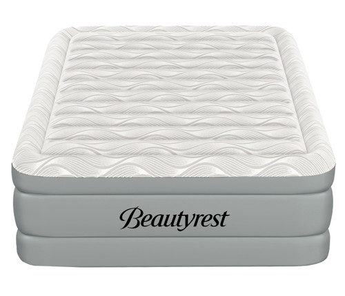Beautyrest Luxaire, Twin Size Luxury Air Mattress, 20 Inch Height with Cool Vent Top, Smart Auto Shut-Off Pump