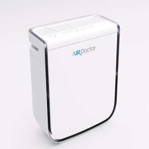 AIRDOCTOR AD2000 Air Purifier for Small & Medium Rooms and Small Bedrooms. 3 Stage Filtration with Pre-Filter