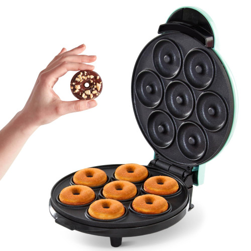 Dash Express Mini Donut Maker - Homemade Dessert Maker - Features Double-Sided
