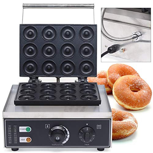 YIYIBYUS 12 Grid Donut Machine Commercial/Domestic Non-Stick Pan