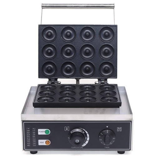 1550w Commercial Non-Stick Pan Donut Machine For Bakery Dessert Coffee Shop Kitchen
