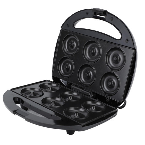 Luqeeg Mini Donut Maker Machine, 750W Doughnut Machine, Makes 12 Mini Doughnuts