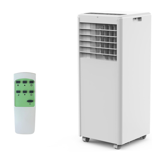 GarveeTech 8000 BTU Portable Air Conditioner - 3 in-1 Cooling, Dehumidifier & Fan, Quiet AC Unit for Rooms Up to 350 Sq.Ft, 24H Timer, Remote Control & Window Kit Included, Black Cover