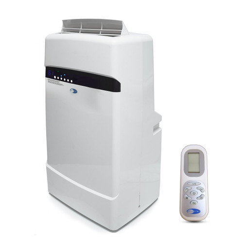 Whynter ARC-12SDH 12,000 BTU (6,884 BTU SACC) Dual Hose Cooling Portable Air Conditioner, Heater, Dehumidifier, and Fan with Storage Bag, Up To 400 sq ft in White