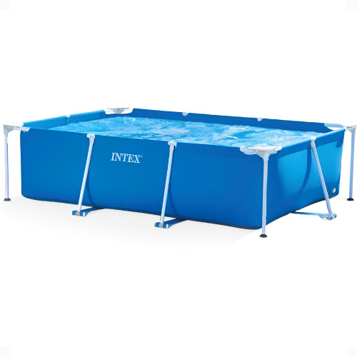 INTEX Ultra XTR 24 ft x 12 ft 52 in Above Ground Pool Set, Rectangular Swimming Pool with Steel Frame, 2100 GPH Sand Filter Pump