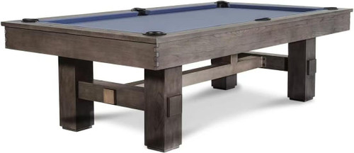 Nixon Billiards - Kemp Slate Billiard Pool Table (Grayson Gray, 8 ft)