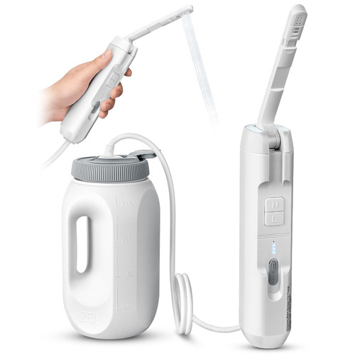 Bidet for Home & Hotel use, Travel Bidet with Adjustable High Pressure & Flush Angle