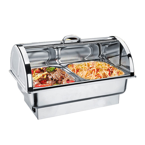 Catering Food Warmers,9L Electric Chafing Bowls Food Warmers Serving with Lids for Parties