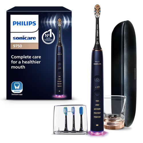 Electric Toothbrush, Sonic Toothbrush with App, Pressure Sensor, Brush Head