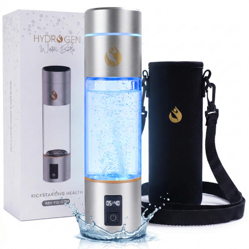 Hydrogen Water Bottle Generator, Up to 6500 PPB Molecular Hydrogen