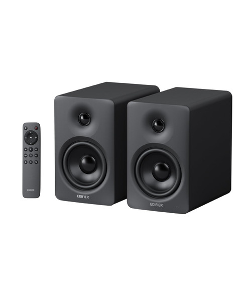Edifier M90 Computer Speakers, 100W RMS Desktop Speakers, Hi-Res Audio, LDAC,Bluetooth 6.0 Compact Speaker, HDMI eARC/Optical/USB-C/AUX Input, SUB Out Powered Speakers, Remote Control for TV/PC-Black