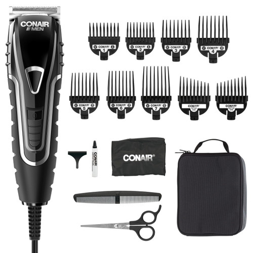 Clippers - Hair Trimmer - 16-Piece Haircut Kit