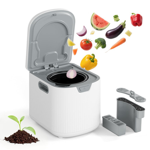 COWSAR 2.5L Electric Composter for Kitchen, Smart Compost Bin for Countertop