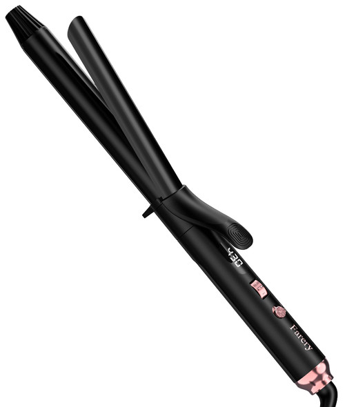 Curling Iron 1 Inch, Ceramic Curling Iron for Thin Hair, Infused Argan