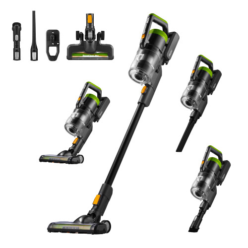 Eureka RapidClean Pro Cordless Vacuum Cleaner for Hard Floors, Lightweight Stick Vacuum LED Headlights