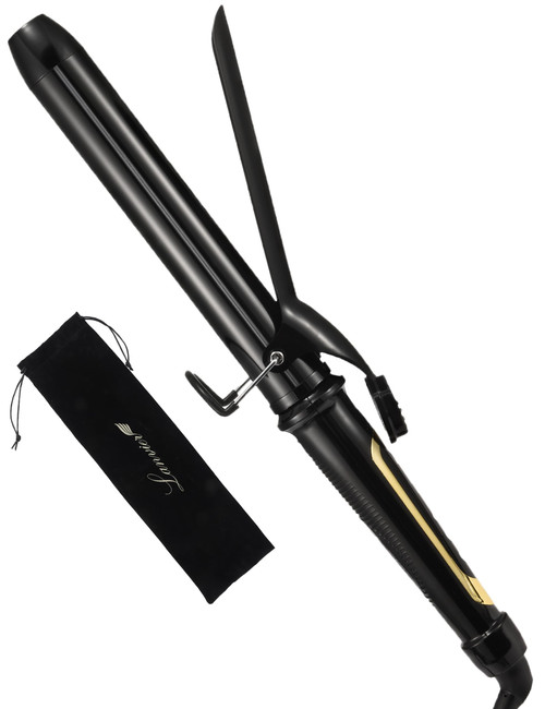 Curling Iron, Extra Long Barrel 1 1/4 Inch Curling Iron for Long Hair