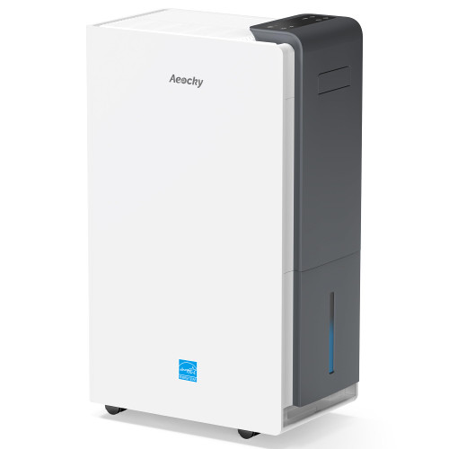 5500 Sq.Ft Energy Star Most Efficient 2024 Dehumidifier,AEOCKY Max 105 Pint/Day Smart Compressor Dehumidifier with Drain Hose
