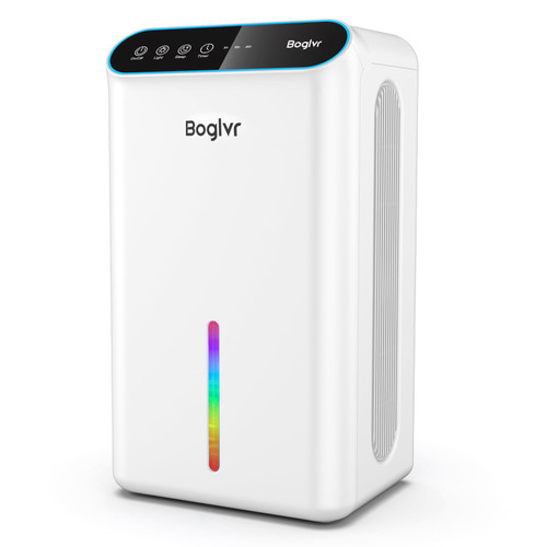 Dehumidifier for Home (85 OZ, 800 sq.ft) Quiet Small Dehumidifier for Bedroom Bathroom Basement with Drain Hose