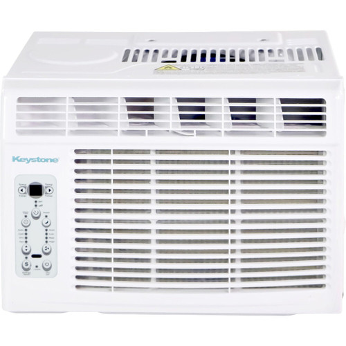 Keystone 14,000 BTU Window Air Conditioner and Dehumidifier, Window Unit Air Conditioners for Apartment, Living Room, Garage, and Medium to Large Rooms up to 650 Sq.Ft., Window AC Unit with Remote