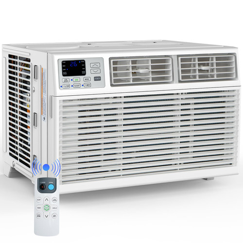 Electactic Window Air Conditioner, 14000 BTU Window AC Unit, Cooling Room 700sq.ft, Fast Cooling, 24H Timer,Dehumidifier Mo, Energy Saving, Remote Control for Living Room, Bedroom, Office