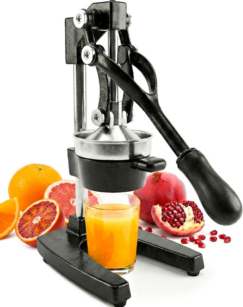 Ultra-Premium Cast Iron Juicer | Extra-Large, Heavy Duty, Commercial Grade