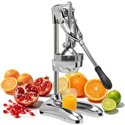 Manual Juicer, Heavy Duty Stainless Steel Hand Juicer Press