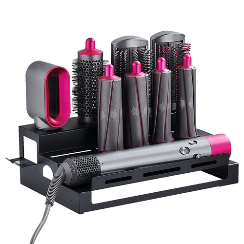 BlueFire Storage Holder for Dyson,3 Layer Design Hair Airwrap Organizer,Stainless Steel Blow Dryer Holder for Home Bathroom Suitable for All Walls